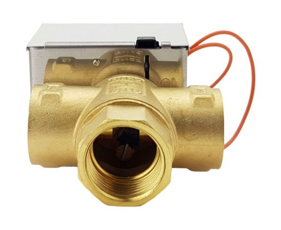 Трехходовой зональный клапан с возвратной пружиной TECHNO ZP-325 DN25, G1, КVS 2.8 603325 