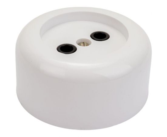 Розетка ООО Ливны-Электро РА 10-007 круглая, пластик АБС РА 6715 – изображение 3