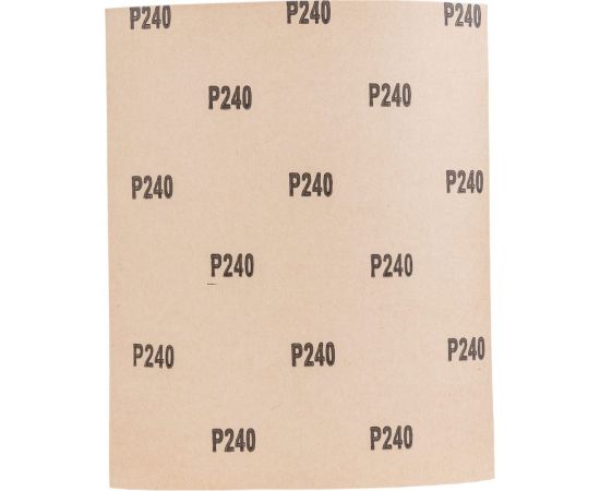 Шлифлист 230x280 мм, Р240, 5 шт Gepard GP5011-240 – изображение 4