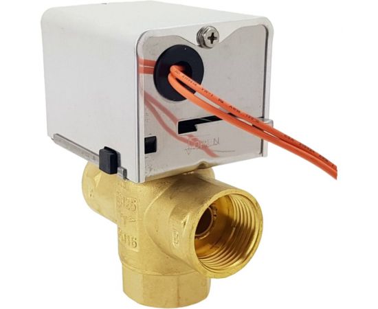 Трехходовой зональный клапан с возвратной пружиной TECHNO ZP-325 DN25, G1, КVS 2.8 603325 – изображение 4