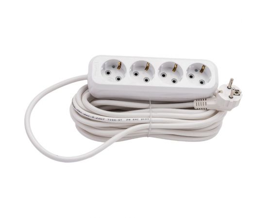 Удлинитель UNIVersal е-304а пвс 3/1,5 4гн. с заземлением, длина 10м (еврослот) 1733 – изображение 5