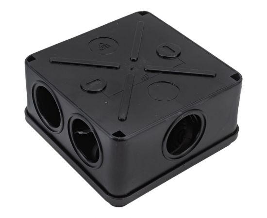 Распределительная коробка GREENEL наружного монтажа 100x100x50мм IP55 (48шт), цвет-черный GE41234-05 – изображение 4