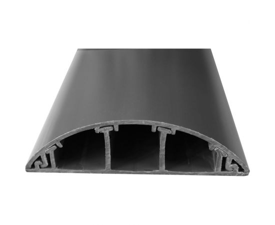 Напольный кабель-канал УРАЛ ПАК Стандарт серый 70x16 2 м КК-7770016-042 – изображение 2