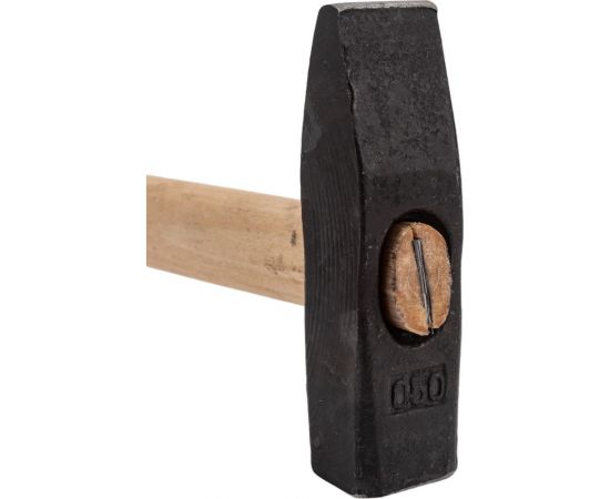 Слесарный молоток Арефино Инструмент с квадратным бойком, 500 г, оксидированный, лак С124 – изображение 3