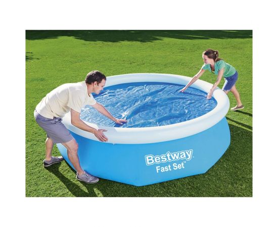 Покрывало для каркасных бассейнов BestWay Solar 305 см, диаметр 290 см 58241 BW 006227 – изображение 7