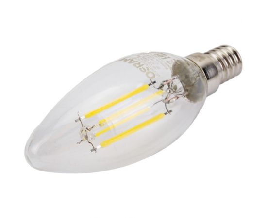 Светодиодная филаментная лампа Osram LS CLB40 4W/865 230V FILCL E14 10x1 4058075687943 – изображение 4