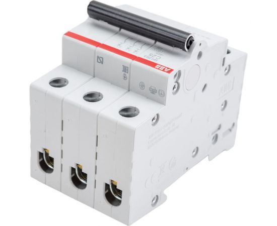 Автоматический трехполюсный выключатель ABB c 25а 6ка sh203 2CDS213001R0254 – изображение 2