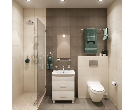 Держатель для туалетной бумаги с крышкой, сплав металлов IDDIS Sena SENSSC0i43 – изображение 4