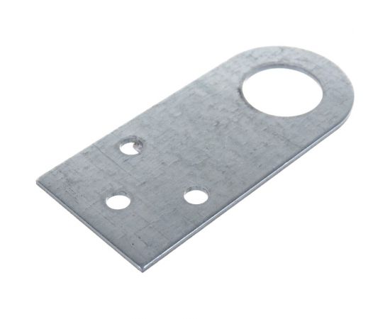 Прямая проушина СИБРТЕХ, 2 мм 90х40 мм цинк 46504 – изображение 2