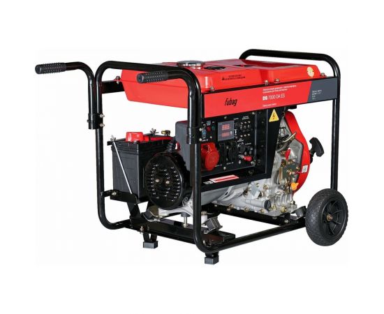 Дизельная электростанция с электростартером и коннектором автоматики FUBAG DS 7000 DA ES 838212 – изображение 7