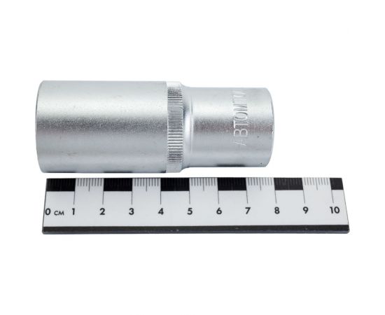 Головка 6-гранная глубокая РROFFI (24 мм; 1/2""; DIN3124; CrV) ABTOMTOOL 542124 – изображение 3