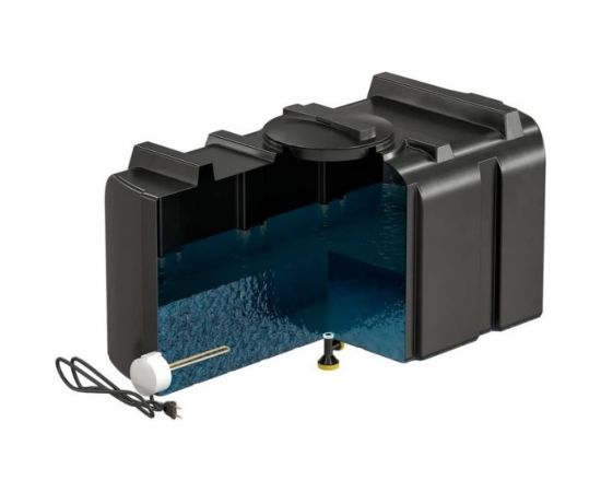 Душевой бак POLIMER GROUP серии «R» 100 литров (зеленый) с подогревом DR100S212 – изображение 2