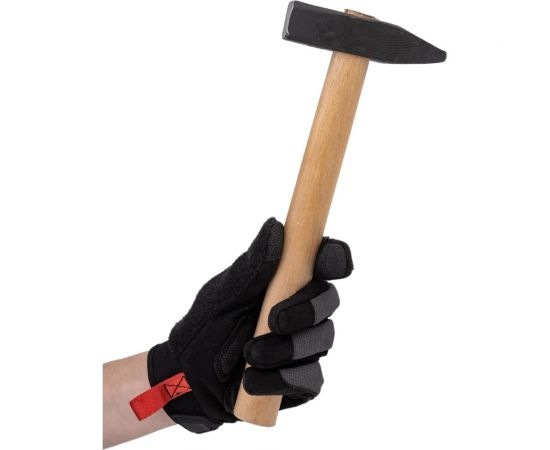 Слесарный молоток Арефино Инструмент с квадратным бойком, 500 г, оксидированный, лак С124 – изображение 2