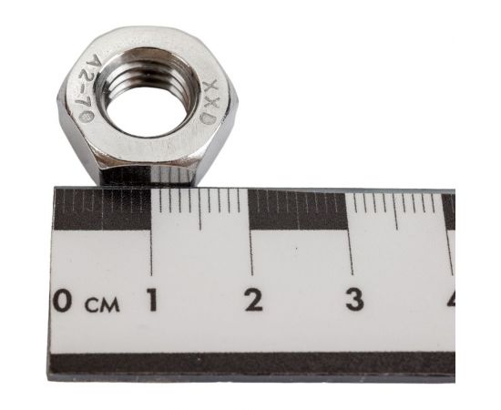 Шестигранные гайки КРЕП-КОМП нержавеющие DIN 934 А2 м10 200 шт гшн10 – изображение 2