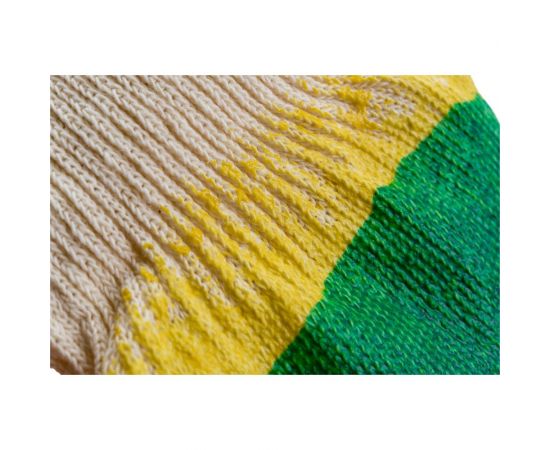 Перчатки с двойным латексным обливом Gigant 13 класс, зеленые GGL-16 – изображение 3