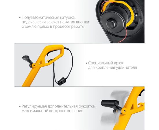 Сетевой триммер STEHER TEL-25-410 – изображение 10