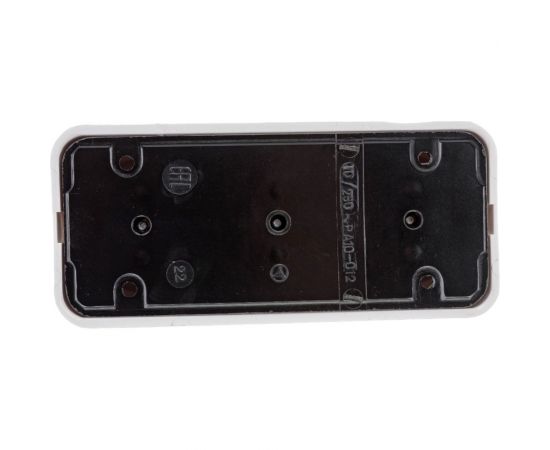 Розетка ООО Ливны-Электро РА 10-012 трехместная, белая, пластик АБС с донышком РА 6735 – изображение 3