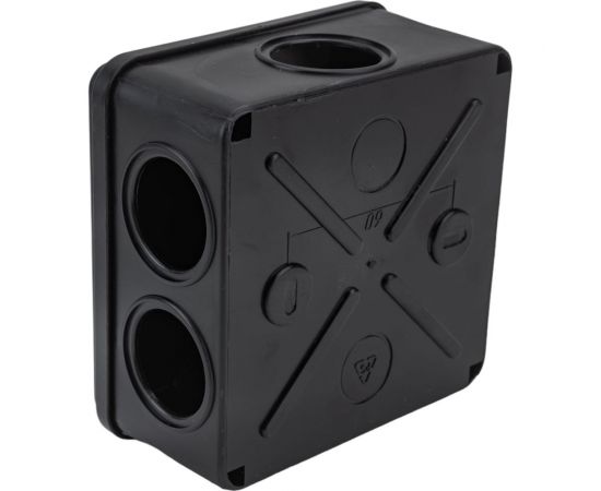 Распределительная коробка GREENEL наружного монтажа 100x100x50мм IP55 (48шт), цвет-черный GE41234-05 – изображение 2