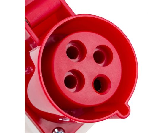 Стационарная розетка АБК-СИЛА HT- 124 32А 3Р+РЕ 380В IP-44 2712405 – изображение 3