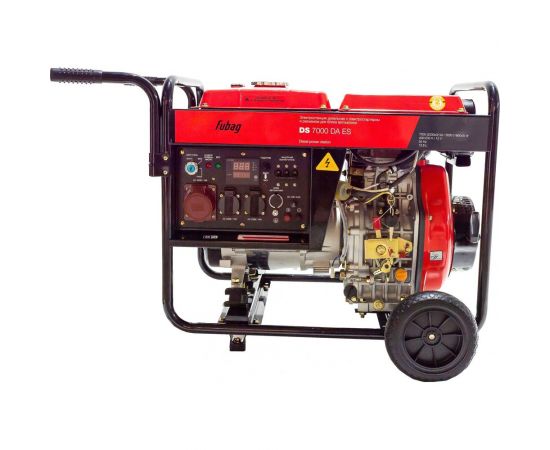 Дизельная электростанция с электростартером и коннектором автоматики FUBAG DS 7000 DA ES 838212 – изображение 5