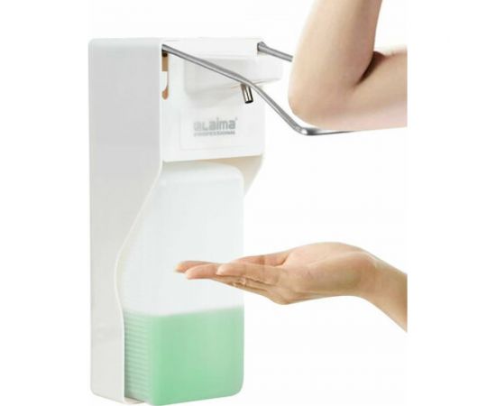 Дозатор для жидкого мыла PROFESSIONAL наливной, 1 л, локтевой привод, ABS-пластик X-2265 607325 – изображение 3