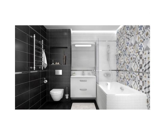 Керамическая настенная плитка LAPARET Alabama микс 20x60 см, 1.2 кв.м, 10 плиток в упаковке х9999217188 – изображение 3