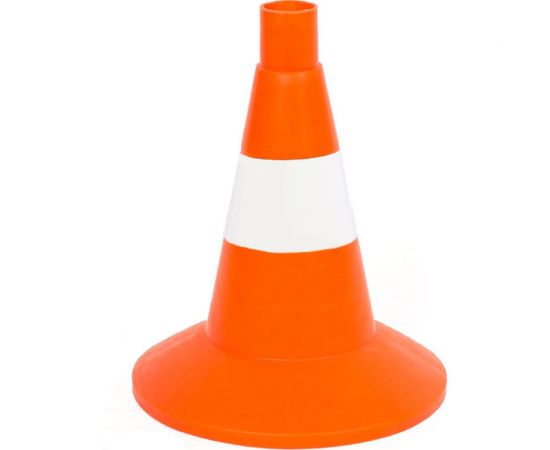 Дорожный конус Технология КС-1.4 320 мм, мягкий, 1 белая полоса 00000004084 