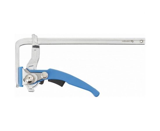 Быстрозажимная струбцина HOEGERT TECHNIK кованая, 200 мм HT3B942 