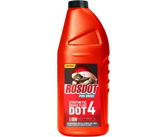 Тормозная жидкость ROSDOT РосДот-4 Тосол Синтез PRO DRIVE 430110012 