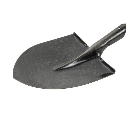 Штыковая закаленная лопата КЭС 220x275 мм, американского типа, рессорно-пружинная сталь, без черенка 21010011 