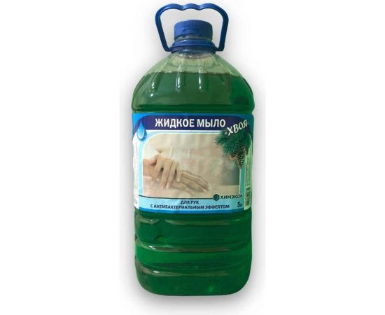 Антибактериальное жидкое мыло для рук ХИМЭКСИ Прим-Экси с запахом хвои 5 л 9019 