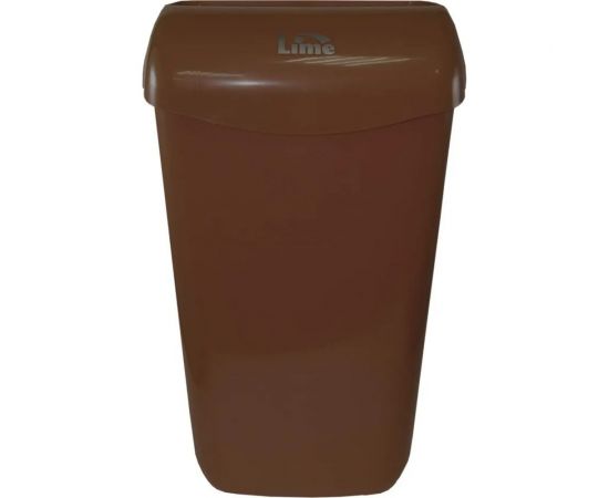 Корзина для мусора LIME 23 л, подвесная, с держателем мешка, коричневый 974235 