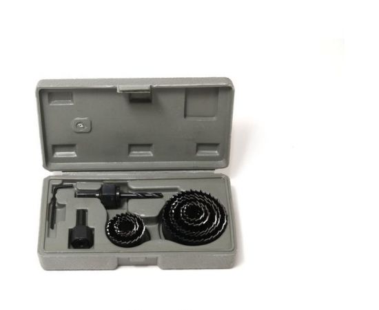 Набор кольцевых пил по дереву и пластику 11 предметов Rockforce RF-HS11 