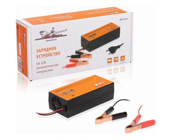 Автоматическое зарядное устройство 5А, 12В, импульсное Airline ACH-5A-11 