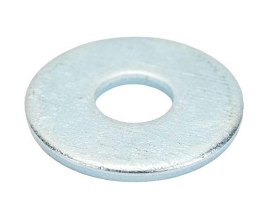 Шайба МЕТАЛЛСЕРВИС М8 DIN 9021 увеличенная, цинк, 100 шт. 1240226 – изображение 3