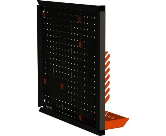 Металлическая перфопанель ООО Металекс Metalex 400x400 мм, черная, с комплектом аксессуаров PRCHA4040 – изображение 2