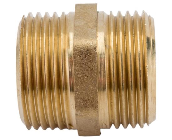 Ниппель LD PRIDE 3/4 нар/нар латунь 549722 – изображение 3