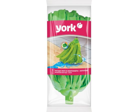 Насадка для уборки YORK из микрофибры, ленточная 077020 – изображение 3