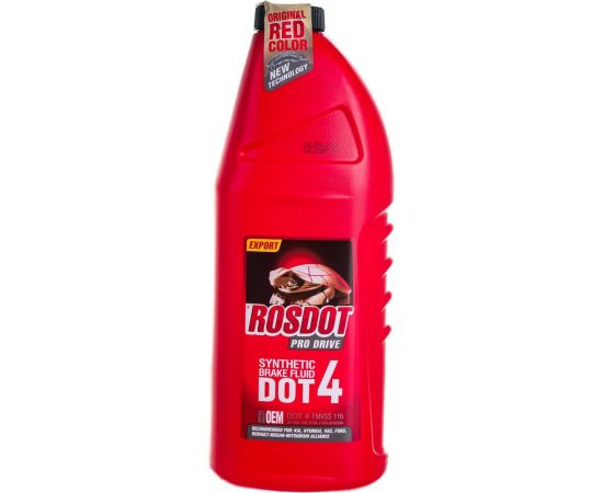 Тормозная жидкость ROSDOT РосДот-4 Тосол Синтез PRO DRIVE 430110012 – изображение 4