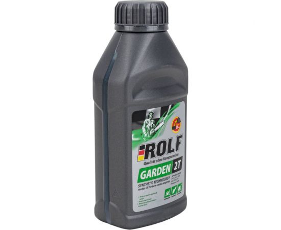 Масло моторное полусинтетическое для двухтактных двигателей GARDEN 2Т плас??ик 500 мл Rolf 322664 – изображение 2