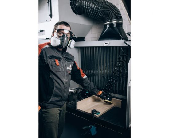 Полумаска с очками Jeta Safety Air optics 9500-L – изображение 8