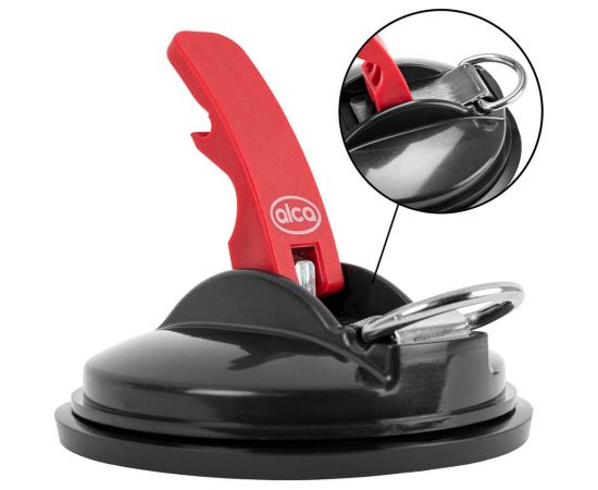 Вакуумная присоска Alca с кольцом + крючки 2 шт., макс. нагрузка 10 кг 883100 – изображение 8
