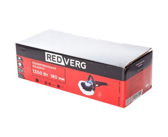 Полировальная машина REDVERG RD-PM130 5022687 – изображение 2