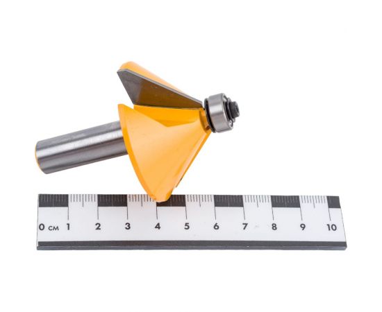 Фреза кромочная конусная (50.8х22.2 мм; 45°; хвостовик 12 мм) по дереву Энкор 9239 – изображение 2