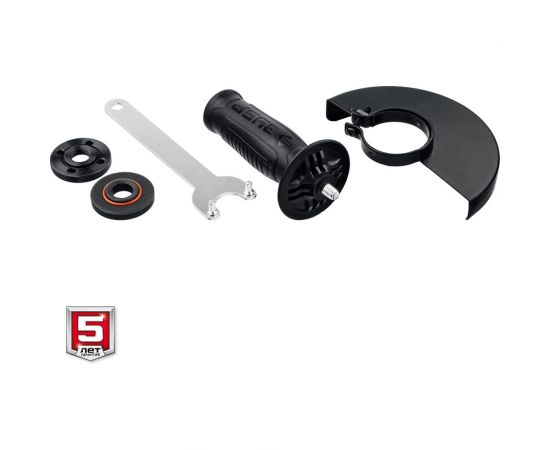 Угловая шлифовальная машина ЗУБР 125 мм, 800 Вт УШМ-125-805 – изображение 7