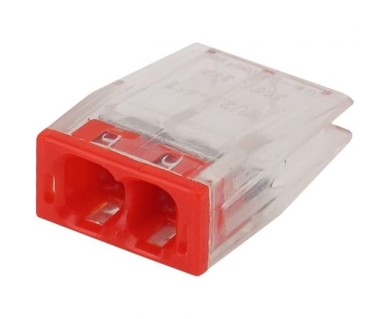 Компактная клемма СМК ЭРА NO-224-28 серии 202, 2 отверстия, 0,5-2,5 мм2 Б0043946 