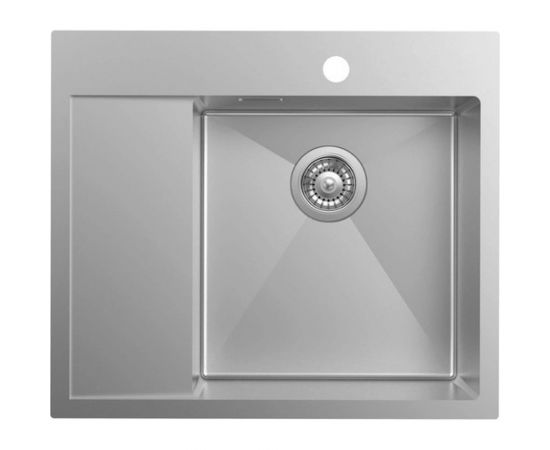 Мойка из нержавеющей стали IDDIS Haze сатин, чаша справа, 590х510 HAZ59SRi77 