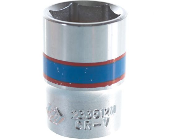 Головка торцевая стандартная шестигранная 1/4"", 12 мм KING TONY 233512M 