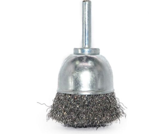 Щетка чашечная с хвостовиком волнистая 50 мм, STEEL 0.2 мм ПрофТим FA5017-ST-02 