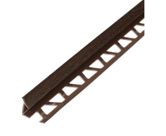 Раскладка внутренняя для плитки Ideal 10 мм, 2.5 м, 301 венге Вп10 301 ВНГ 